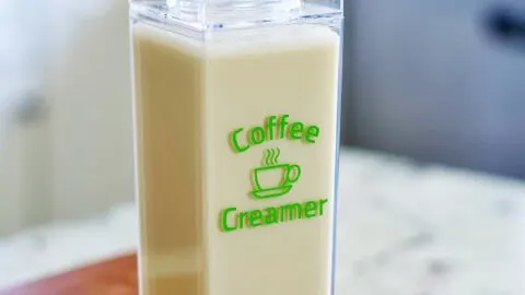 Homemade Coffee Creamer