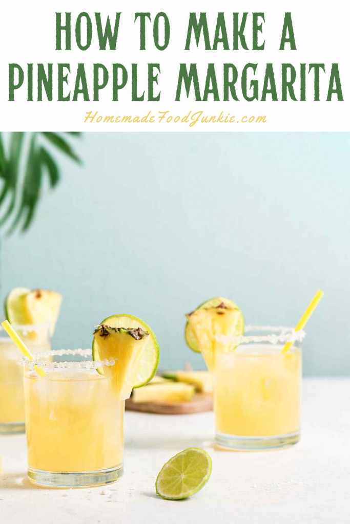How To Make A Pineapple Margarita