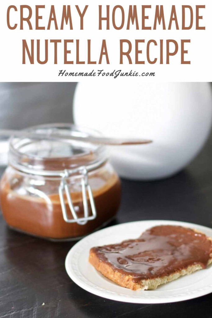 Creamy Homemade Nutella Recipe