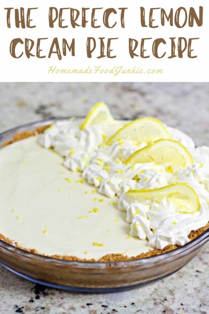 The Perfect Lemon Cream Pie Recipe