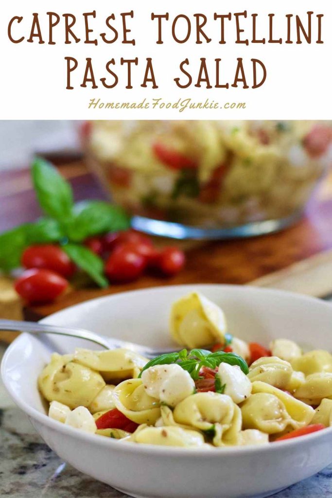 Twisted Caprese Tortellini Pasta Salad 17 Caprese Tortellini Pasta Salad