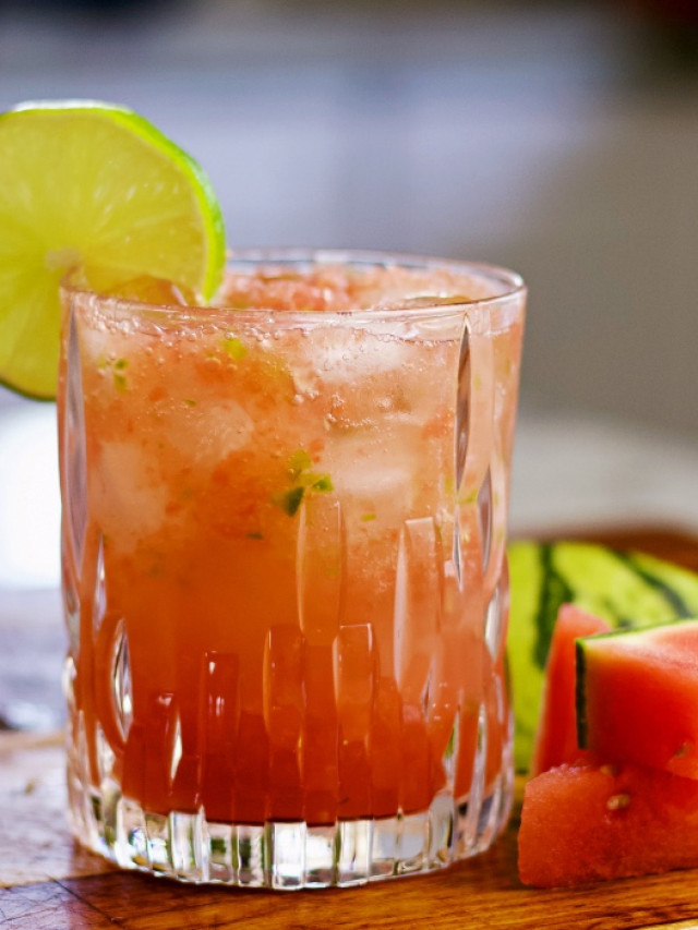 Watermelon Jalapeno Mocktail Recipe Homemade Food Junkie