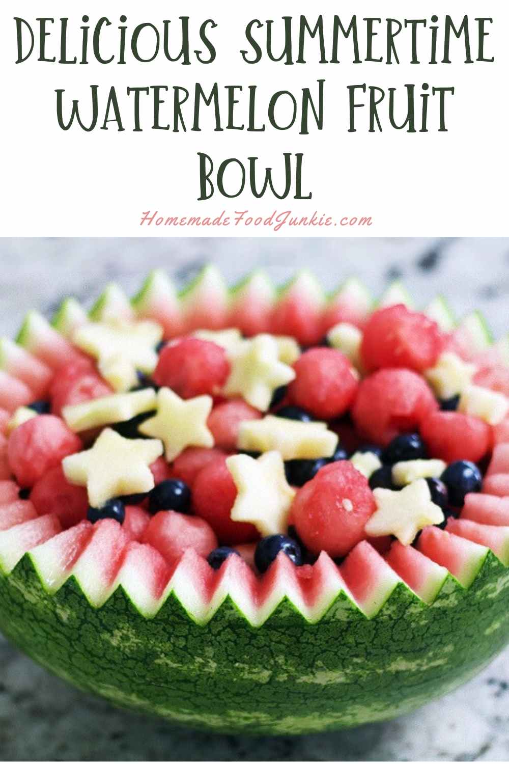 Delicious Fresh Fruit Bowl Recipe Homemade Food Junkie