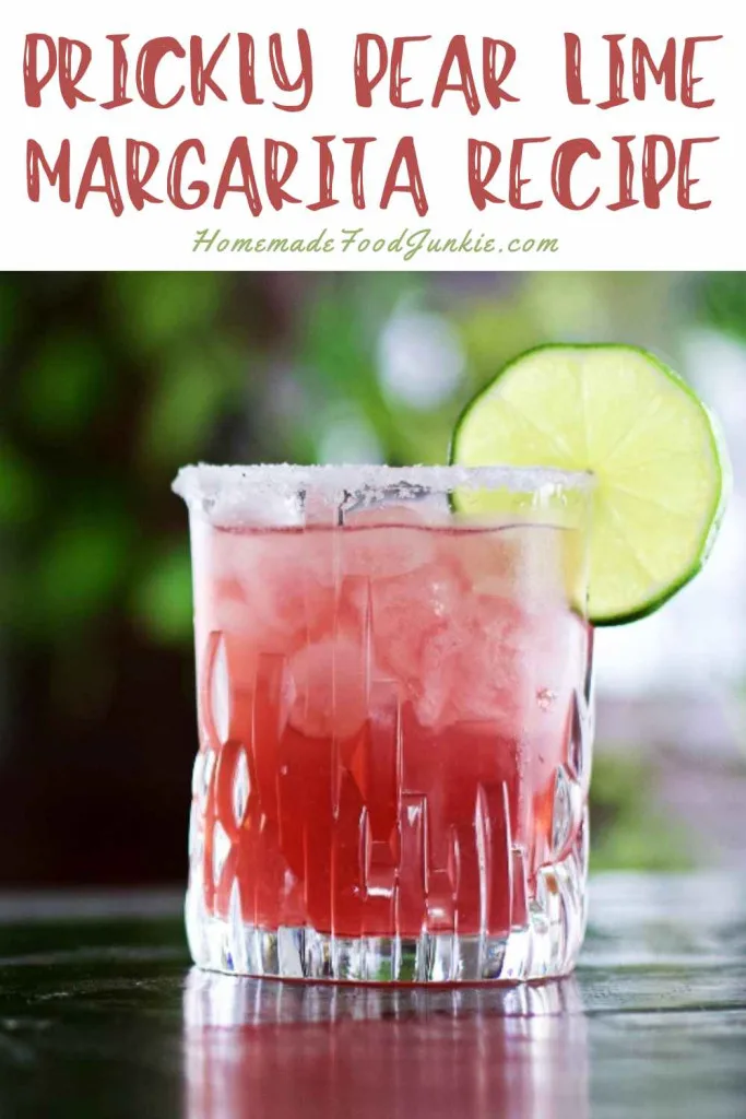 Prickly Pear Lime Margarita Recipe