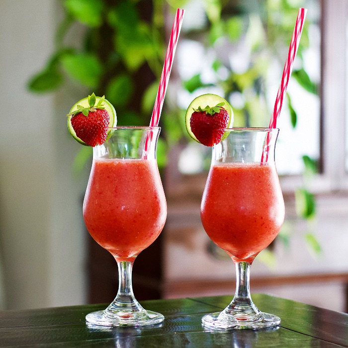 Strawberry Daiquiri Mocktail