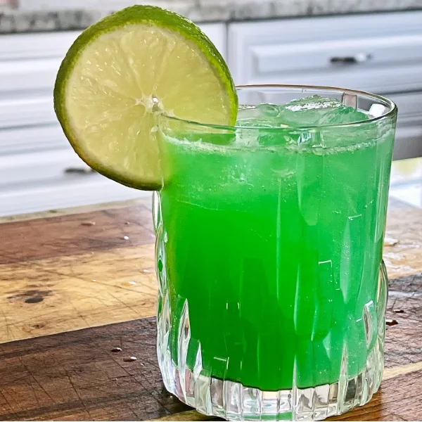 Blue Hawaiian Mocktail