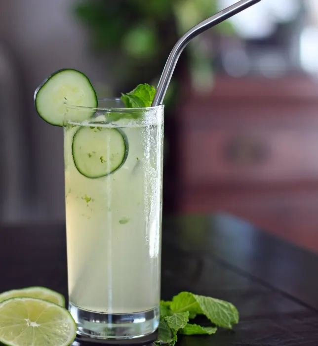 cool as a cucumber drink