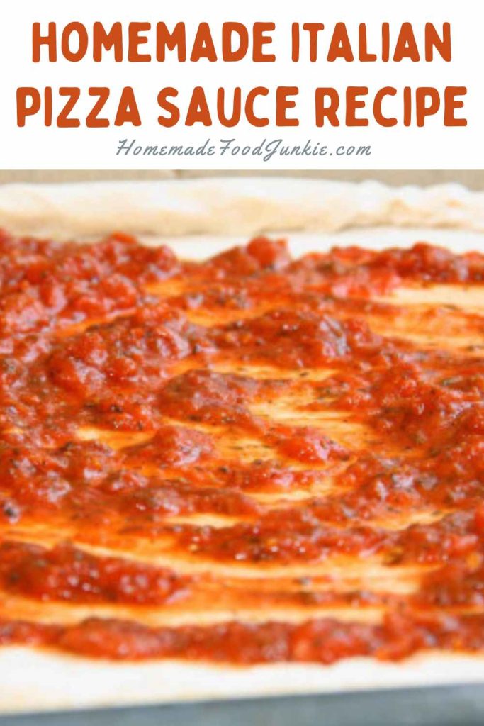 Homemade Italian Pizza Sauce Recipe