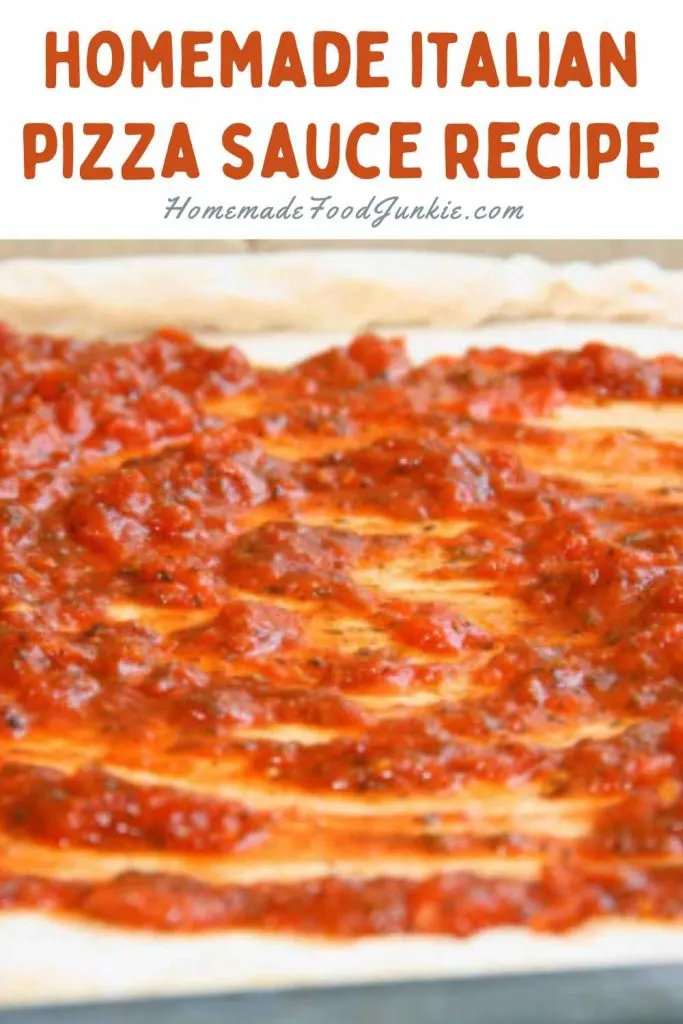 Homemade Italian Pizza Sauce Recipe