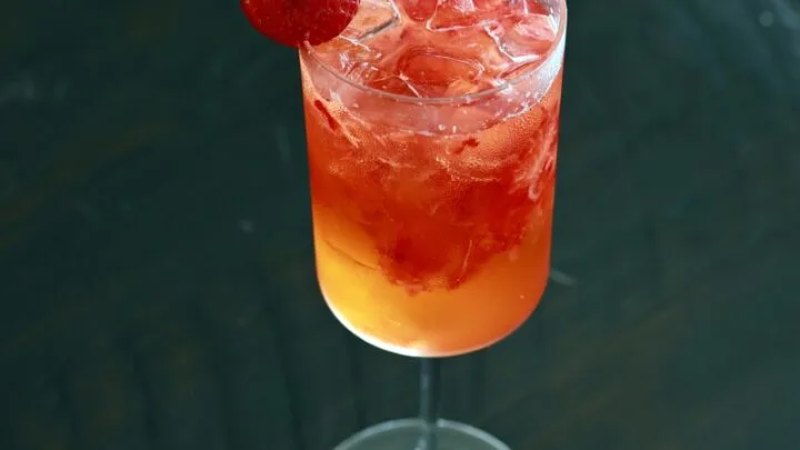 Strawberry Bubbler Mocktail