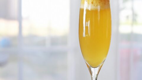 Virgin Peach Bellini