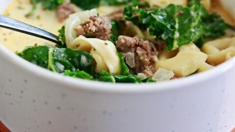 Easy Creamy Sausage Tortellini Soup 5 Creamy Tortellini Soup