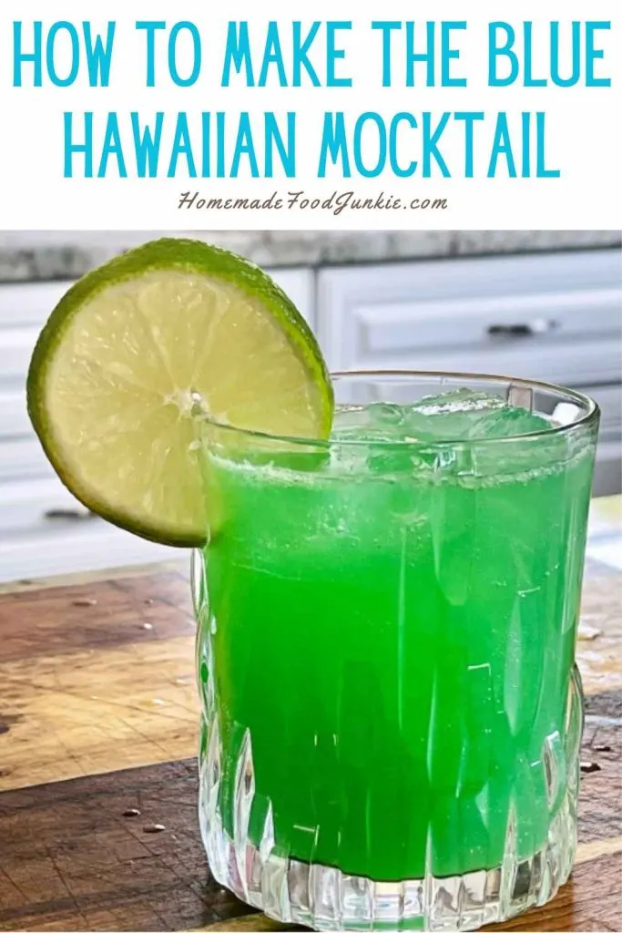How To Make The Blue Hawaiian Mocktail