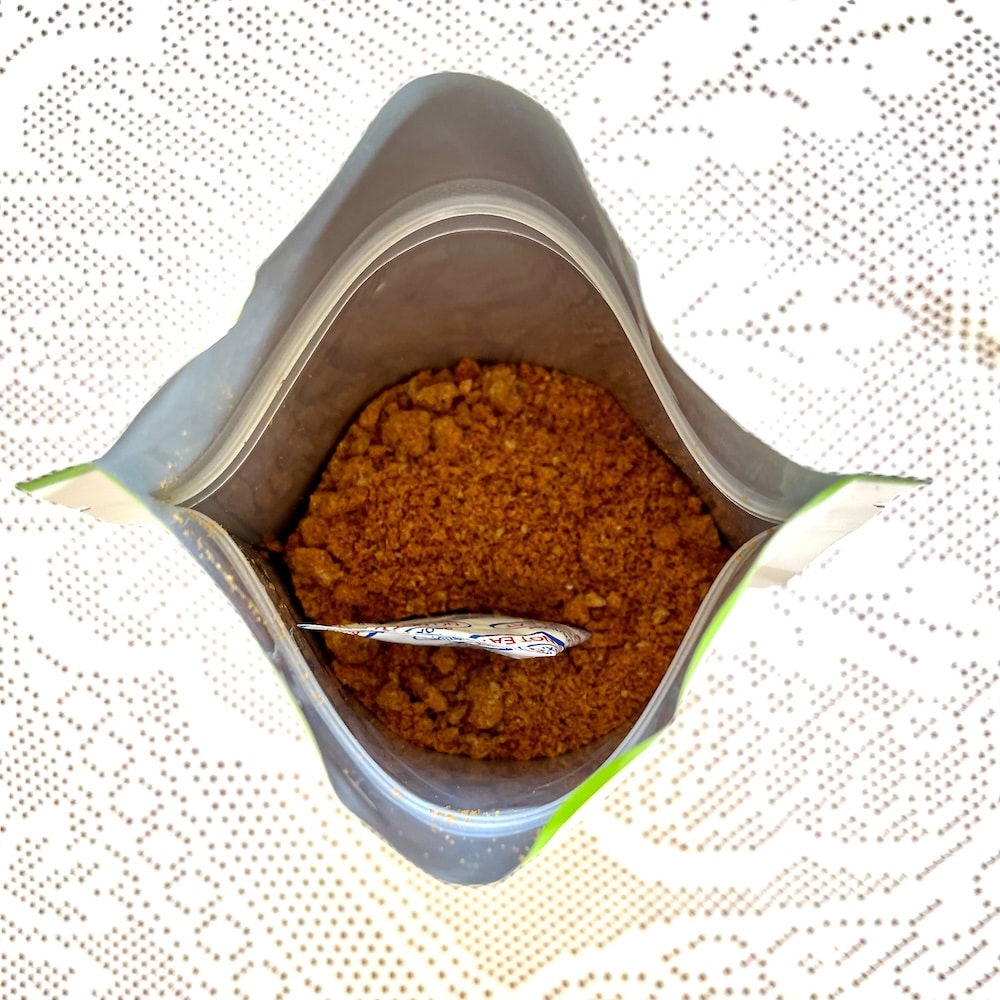 Considering A Freeze Dryer for Home Use? Is It Worth the Investment? 2 freeze dried spaghetti in a mylar bag with O2 absorber. ready to close and store.