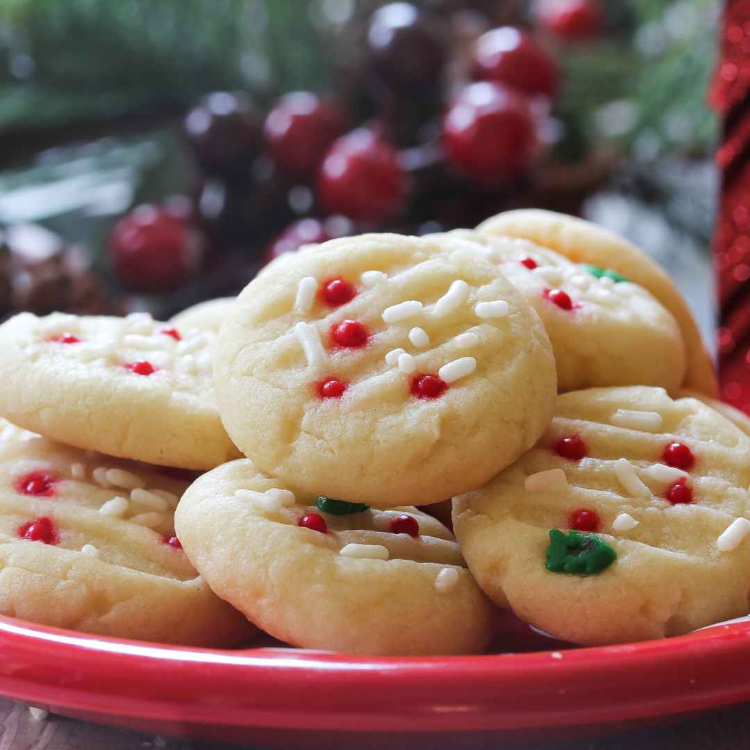 Traditional Soft Shortbread Cookies