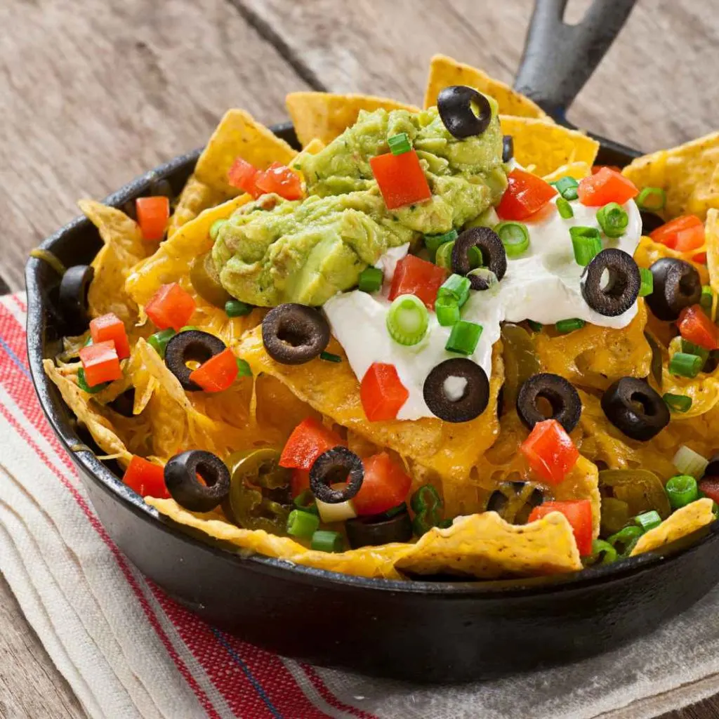 Vegetarian Super Nachos 1 Vegetarian Super Nachos