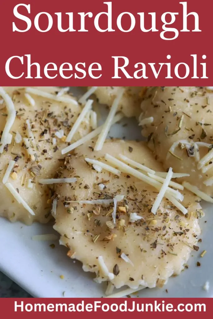 Delicious Sourdough Cheese Ravioli 1 Sourdough Cheese Ravioli (Homemade Pasta Recipe)