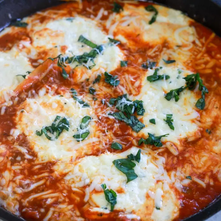 Best Skillet Lasagna