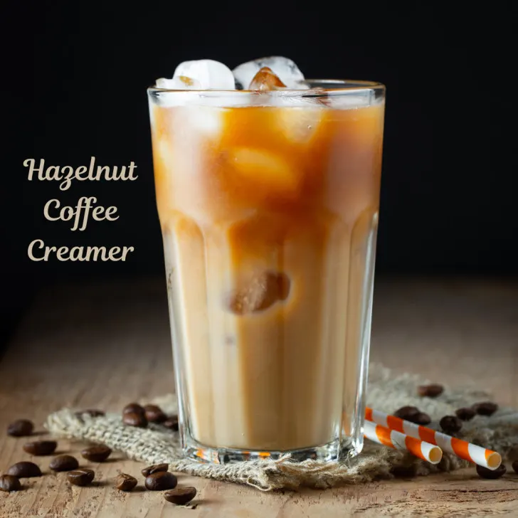 Homemade Hazelnut Creamer