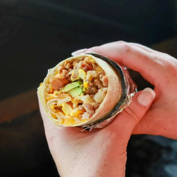 blackstone breakfast burritos