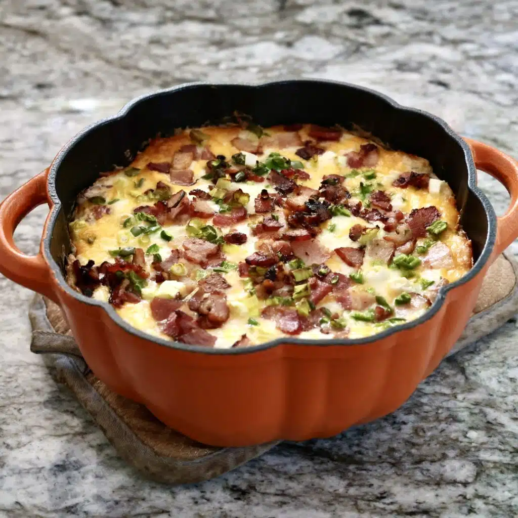Baked Loaded Chicken Ranch Dip Recipe With Bacon And Vegetables