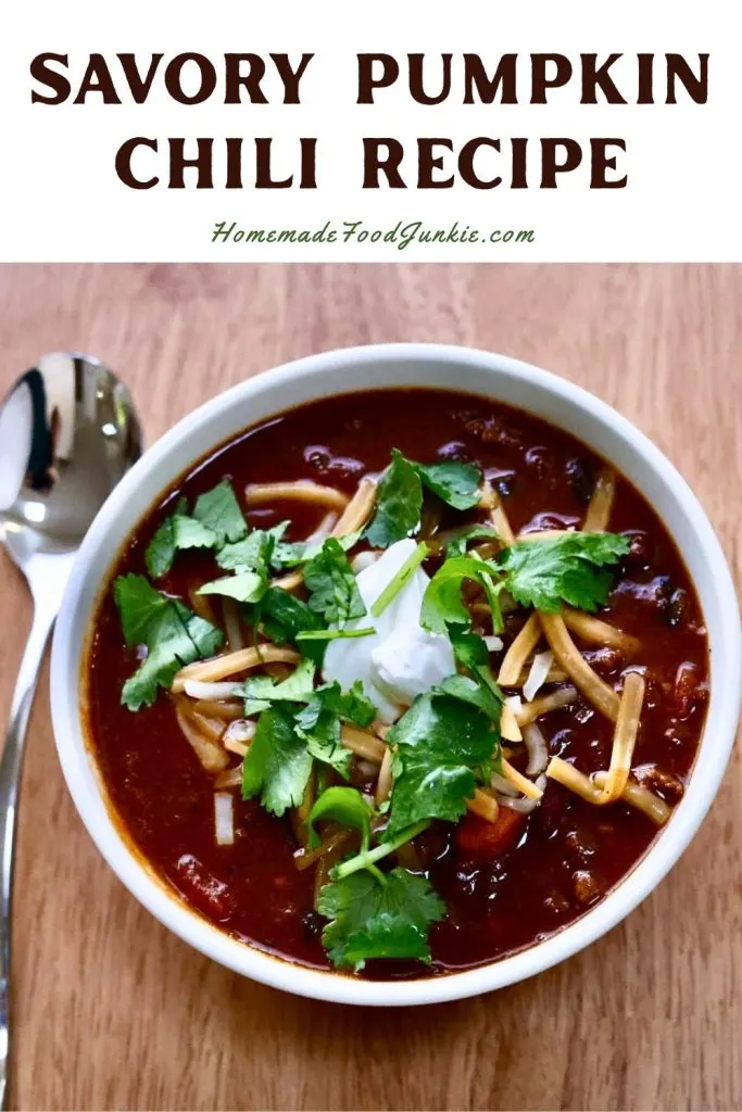 Savory Pumpkin Chili Recipe 10 Pumpkin Chili Recipe