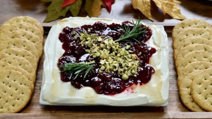 Cranberry Whipped Feta Dip