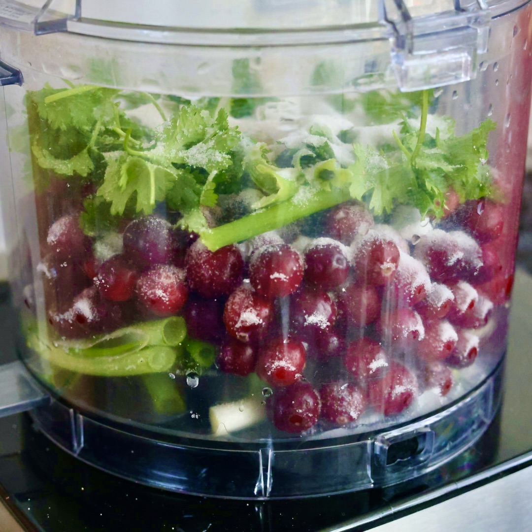 Blending Cranberry JalapeÑO Dip