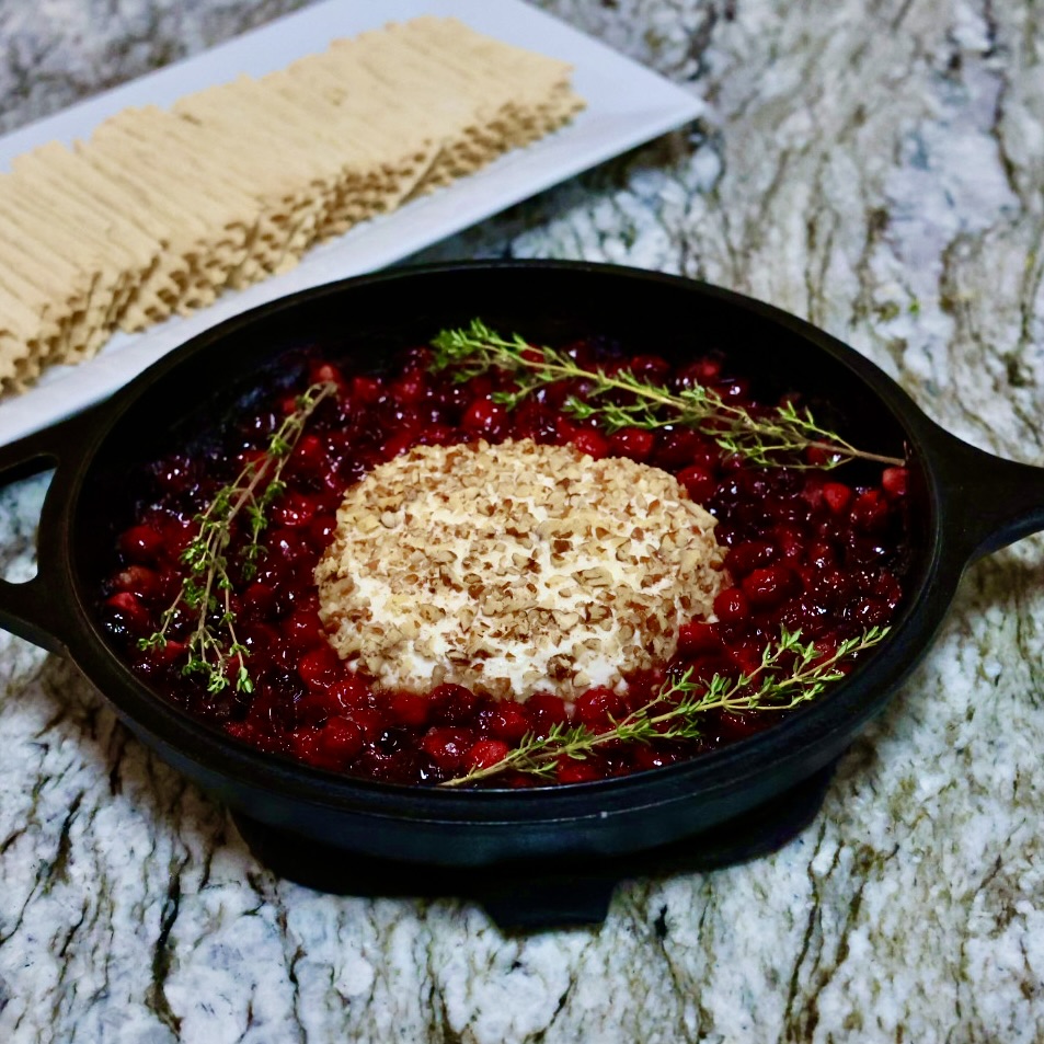 Fall Appetizer Menus And Easy Holiday Entertaining Tips 5 Baked Goat Cheese Roasted Cranberry Appetizer