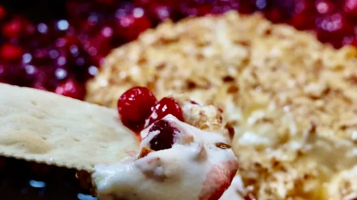 Cranberry Baked Goat Cheese Appetizer