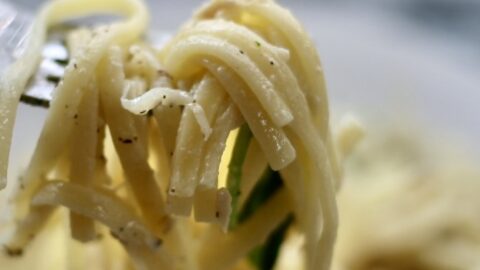 Creamy Lemon Parmesan Chicken Pasta
