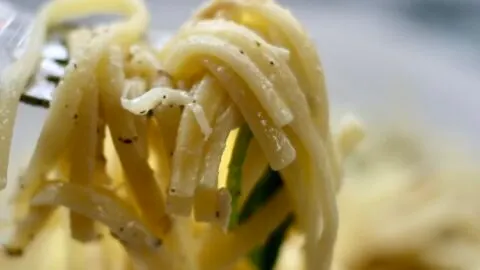 Creamy Lemon Parmesan Chicken Pasta