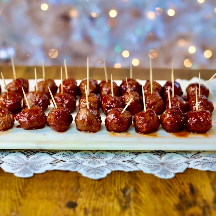 Hot Cranberry Meatballs. Jpg