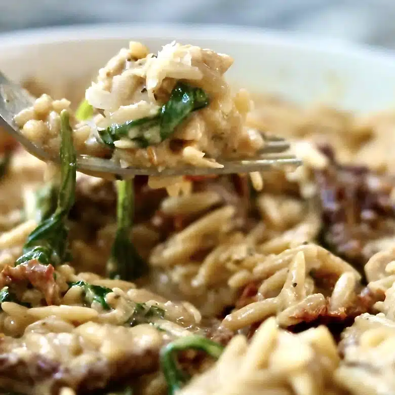 Marry Me Chicken Serves Easily In A Bowl Or Plate.