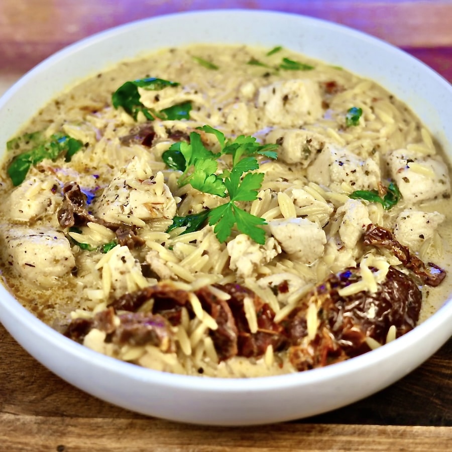 Marry Me Chicken Orzo Skillet Dinner 3 Marry Me Chicken Orzo skillet dinner