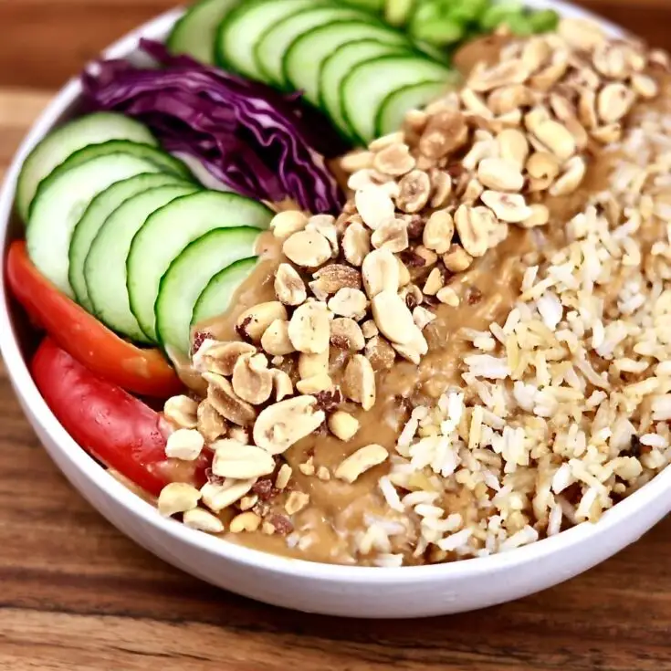 Crispy Rice Veggie Bowl