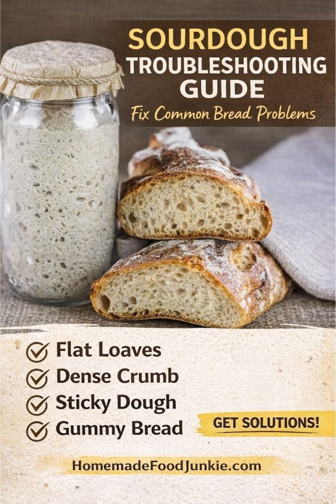 Sourdough Troubleshooting Guide 7 sourdough troubleshooting guide pin