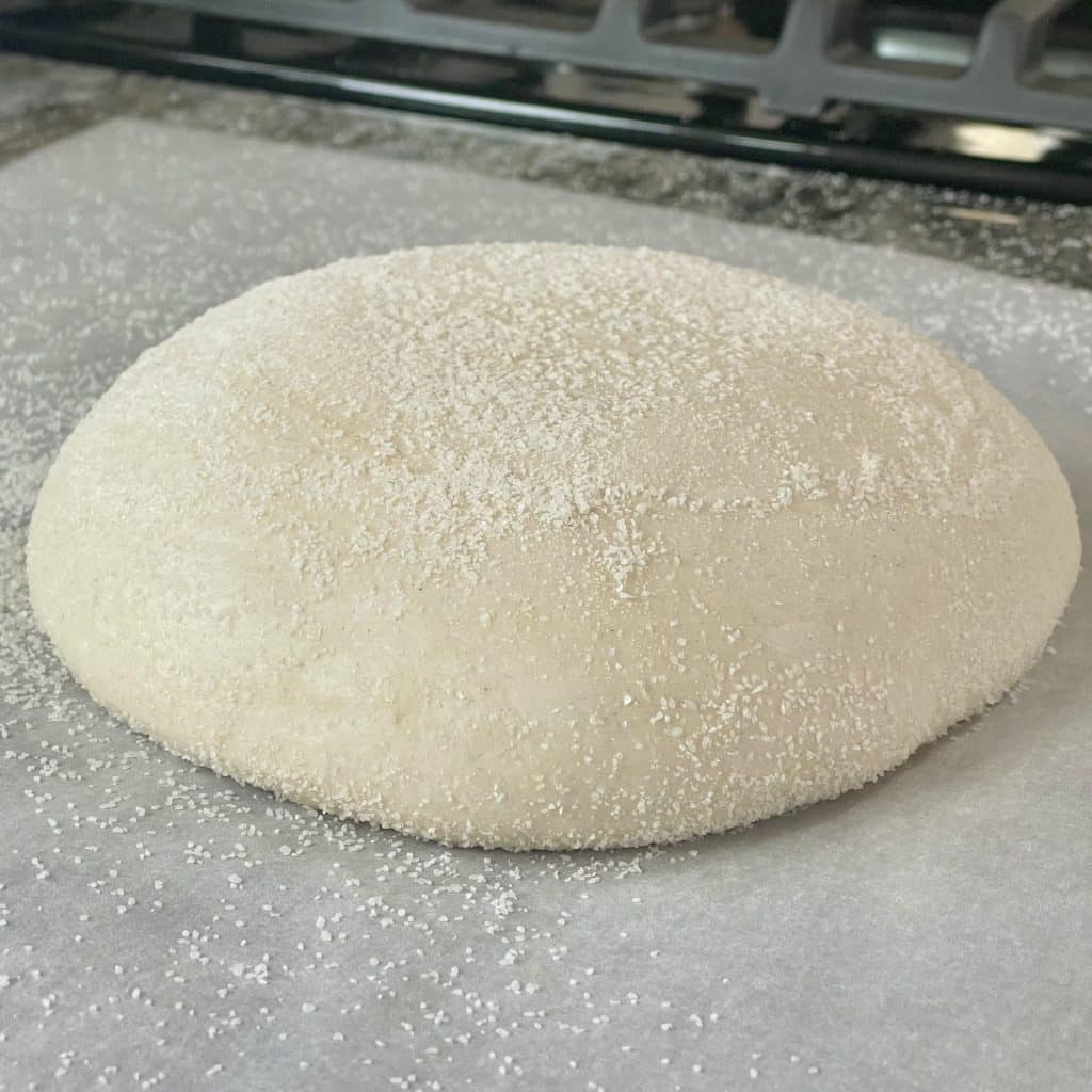 How to Score Sourdough Bread (Techniques for Better Oven Spring) 18 long bulk rise dough ready to score and bake