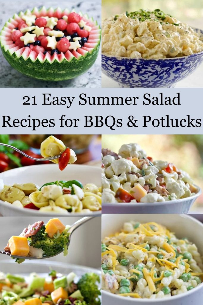 Blackened Chicken Salad with Corn and Black Beans 22 21 summer salad collection pin image