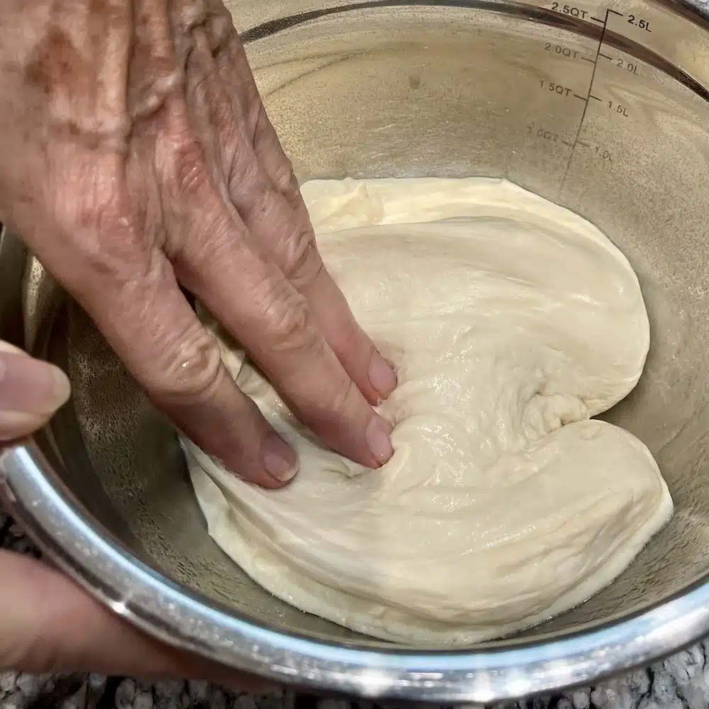 Stretch & Fold Step 3