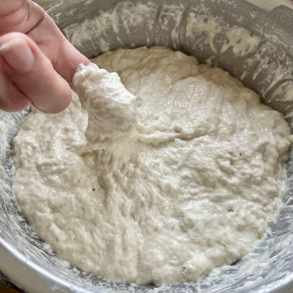 Bassinage in Sourdough Bread: Why Bakers Add Water Later 3 bassinage begins with a dough already somewhat developed. adding extra water initially loosens the dough structure.