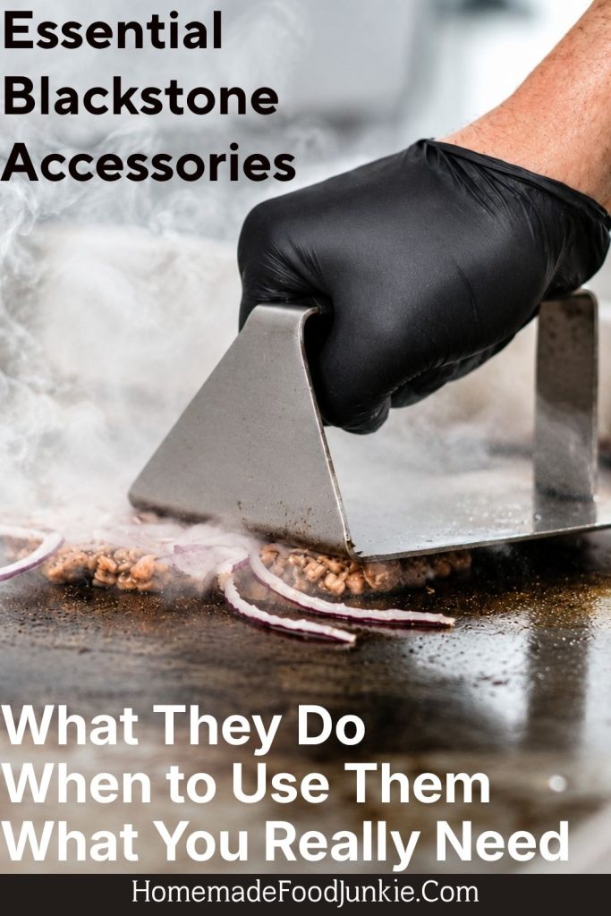 Essential Blackstone Accessories: What They Do, When to Use Them, and Which Ones You Really Need 10 Essential Blackstone accessories make griddle cooking easier, faster, and more enjoyable. Learn what each accessory does, when to use it, and which griddle tools are truly worth buying before you build your collection. #blackstone #griddle #griddlecooking #blackstoneaccessories