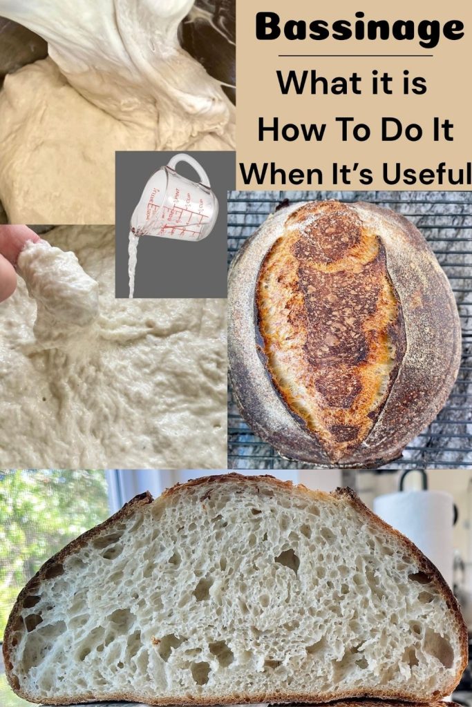 Bassinage in Sourdough Bread: Why Bakers Add Water Later 10 bassinage pin