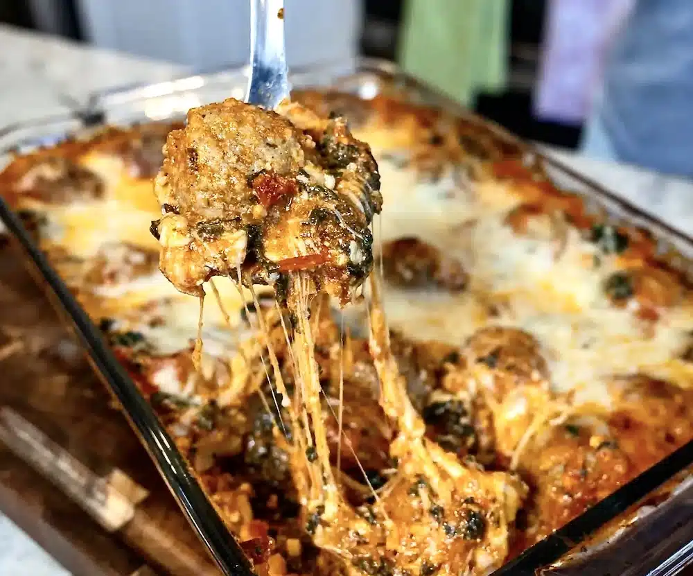 Dump $ Bake Lasagna made from pantry items