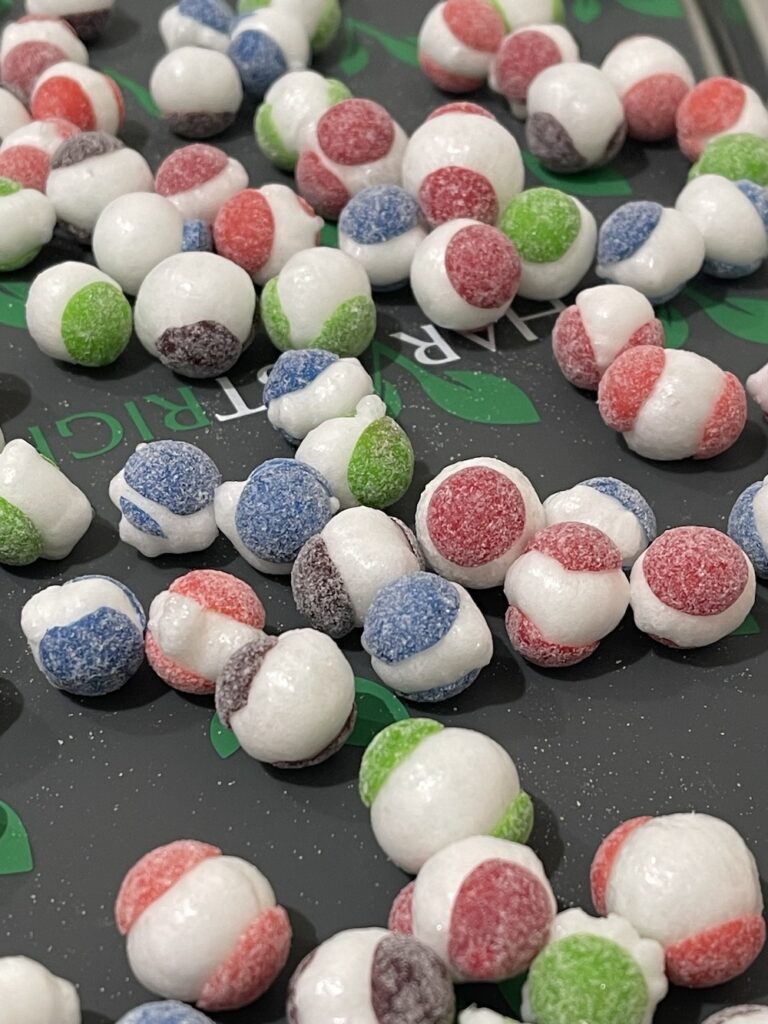 Harvest Right Countertop 360 Freeze Dryer: My First Look 18 freeze dried skittles