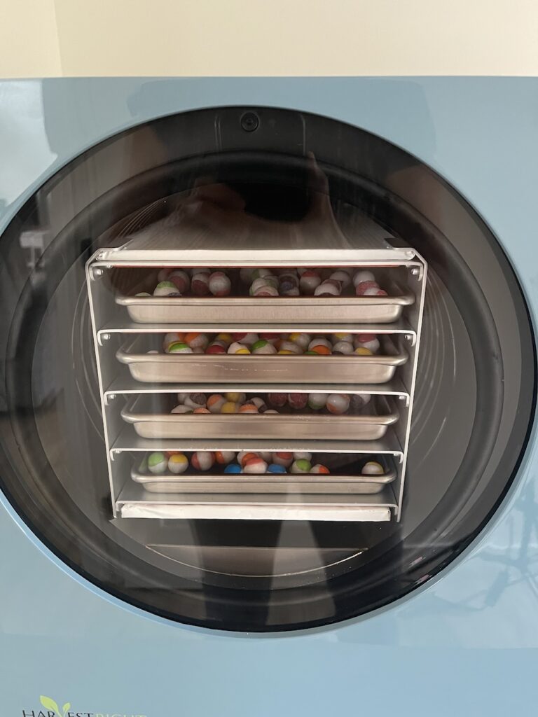 Harvest Right Countertop 360 Freeze Dryer: My First Look 19 skittles freeze drying in countertop 360